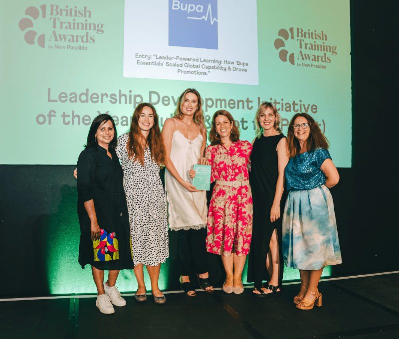British Training Awards 2026 winner